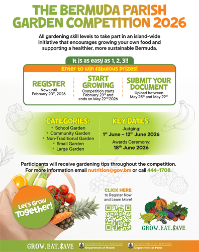 Garden Competition Flyer image