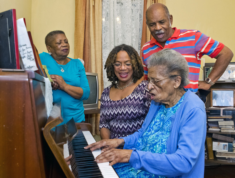 Miriam Dickenson celebrates her 100th birthday Miriam Dickenson celebrates her 100th birthday