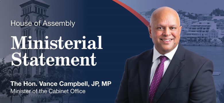 Hon. Vance Campbell Ministerial Statement