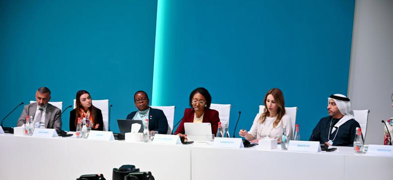 Minister Lightbourne at World Government Summit 